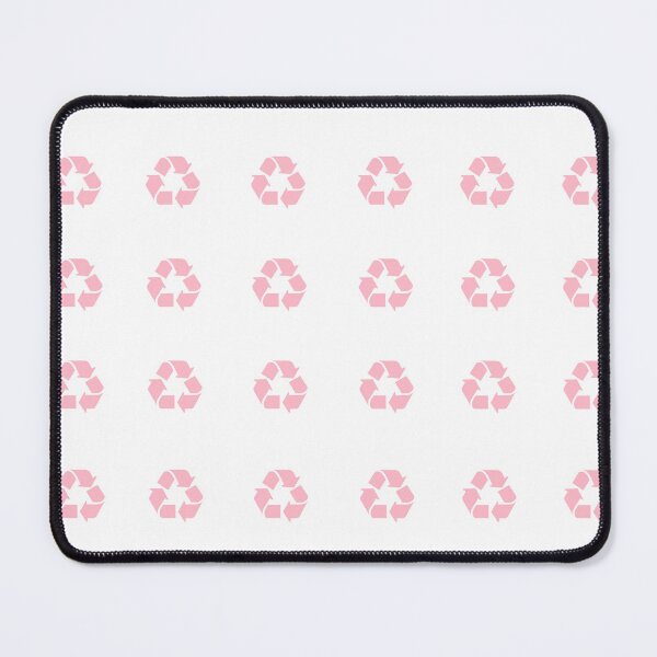 Item preview, Recycling Symbol Pastel Pink Sticker Pack/Sheet- Large Size designed and sold by SlimyFish.