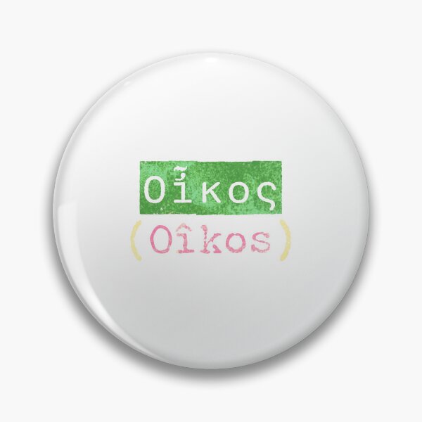 Item preview, Οἶκος (Oîkos) - The Greek Word for Home designed and sold by silviaxe.