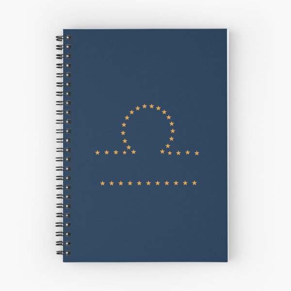 Item preview, Libra Zodiac Symbol - Gold Stars on Navy designed and sold by iampaulmorris.