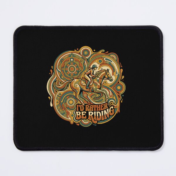 Item preview, I'd Rather Be Riding Horse Rider Equestrian Enthusiast designed and sold by PopStars1993.