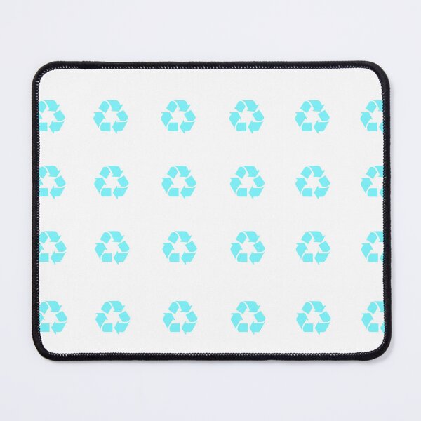 Item preview, Recycling Symbol Pastel Blue Sticker Pack/Sheet- Large Size designed and sold by SlimyFish.