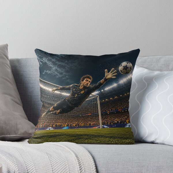 Item preview, The Impossible Save! — Soccer Goalkeeper in Action designed and sold by ZYVARENNE.