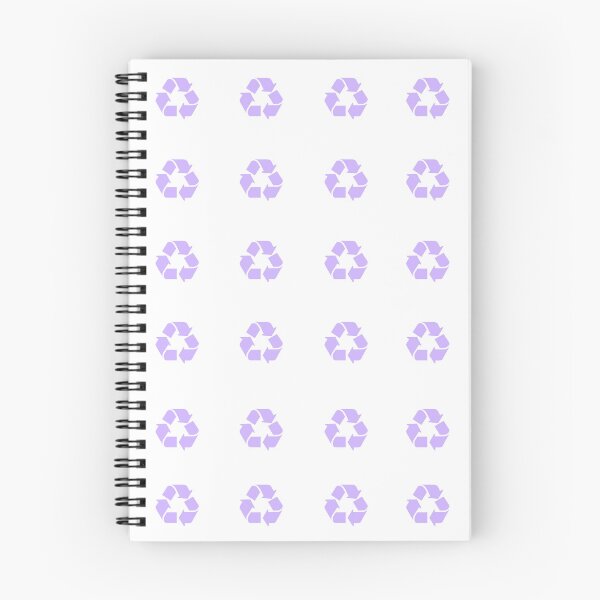 Item preview, Recycling Symbol Pastel Purple Sticker Pack/Sheet- Large Size designed and sold by SlimyFish.