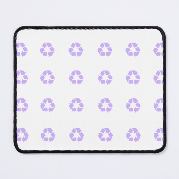 Item preview, Recycling Symbol Pastel Purple Sticker Pack/Sheet- Large Size designed and sold by SlimyFish.