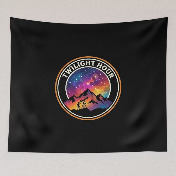 Item preview, Twilight Hour Astronomy Stargazing Mountain Explorer designed and sold by PopStars1993.