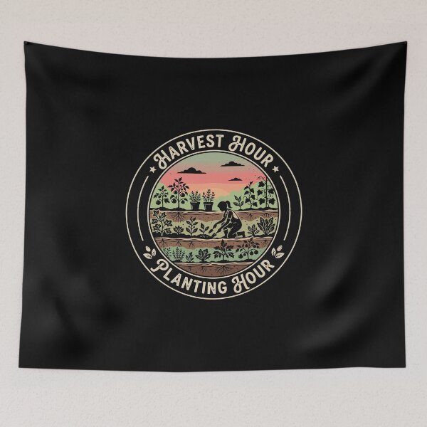 Item preview, Harvest Hour Planting Hour Gardener Hobby designed and sold by PopStars1993.