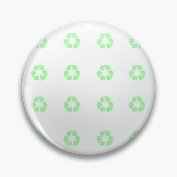 Item preview, Recycling Symbol Pastel Green Sticker Pack/Sheet- Large Size designed and sold by SlimyFish.