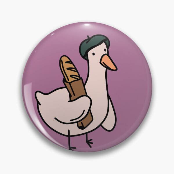 Aperçu de l'œuvre Canard accompagné d'une délicieuse baguette créée et vendue par KandKKrafts.