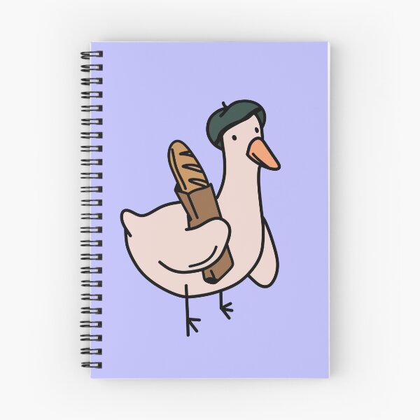 Item preview, Duck with A Tasty Baguette designed and sold by KandKKrafts.