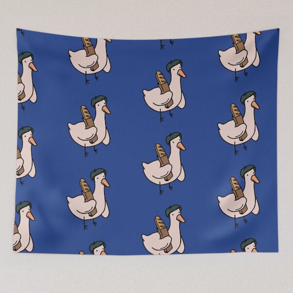 Item preview, Duck with A Tasty Baguette designed and sold by KandKKrafts.