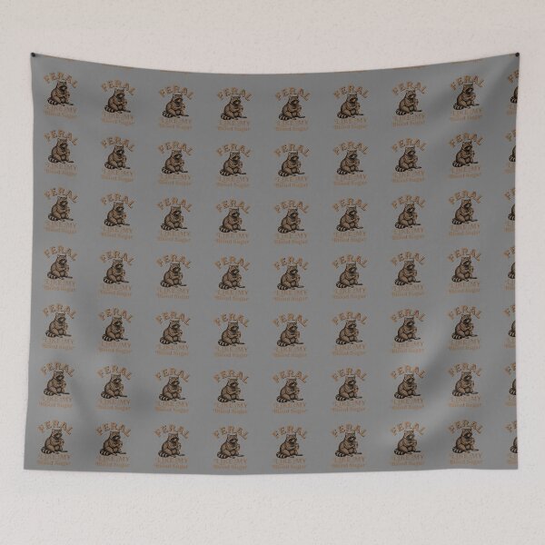 Item preview, Feral Like My Blood Sugar Raccoon Diabetic Humor Diabetes Awareness designed and sold by SofiBlair.