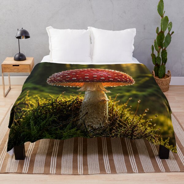 Item preview, Magical Forest Mushroom at Dawn – Enchanted Nature designed and sold by ZYVARENNE.