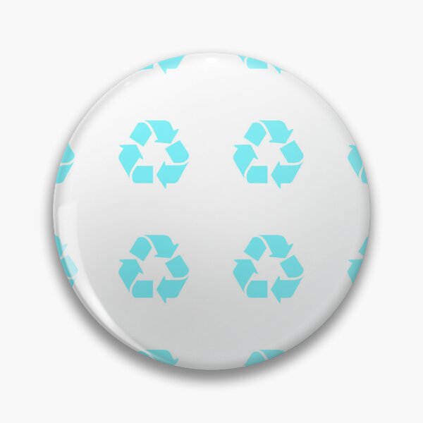 Item preview, Recycling Symbol Pastel Blue Sticker Pack/Sheet- Medium Size designed and sold by SlimyFish.