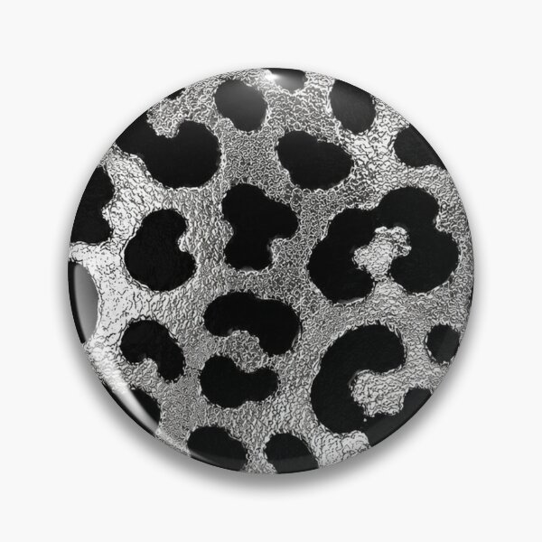 Item preview, Black & White Abstract Leopard Print – Wild Animal Pattern designed and sold by ZYVARENNE.