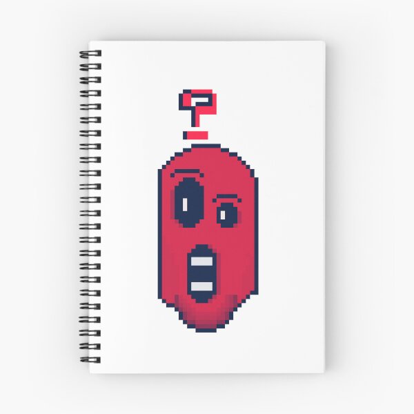 Item preview, Pixel Art Red Ghost designed and sold by RetroRlx.