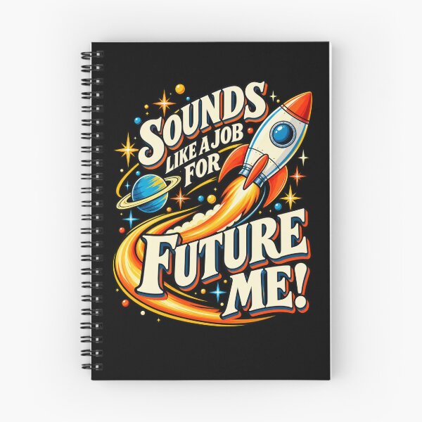Item preview, Sounds Like a Job for Future Me Funny Procrastination Humor designed and sold by Trendably.