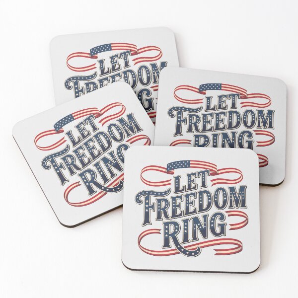 Item preview, Let Freedom Ring Patriotic USA Americana designed and sold by JumpJammiesTees.