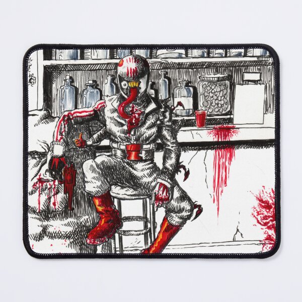 Item preview, Bob The Mutant Biker - Texas Desert Cannibal (Original Art) designed and sold by DivergentEffect_Art.