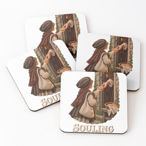 Item preview, Souling & Soul Cakes — All Souls’ Day Heritage Art designed and sold by Larkfound Studio.