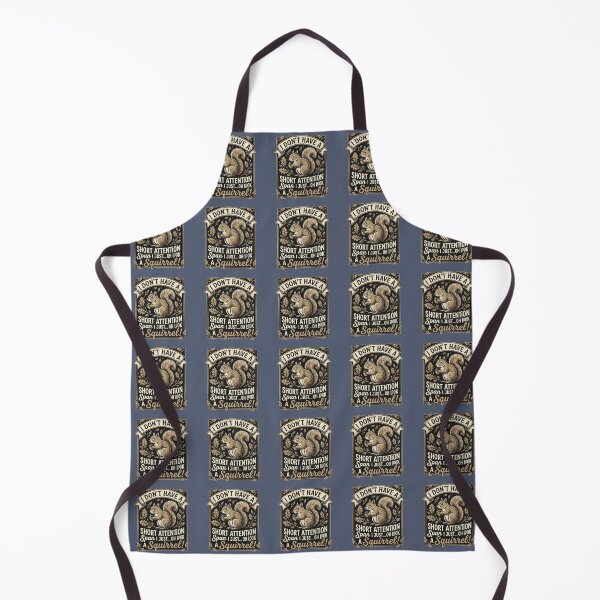 Item preview, I Don't Have A Short Attention Span I Just... Oh Look A Squirrel! Funny Distracted Person Animal Lover Humor designed and sold by SofiBlair.