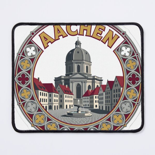 Item preview, Aachen Cathedral Germany Sticker designed and sold by Imaginarium of Chaos falcon88 .