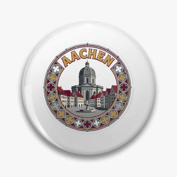Item preview, Aachen Cathedral Germany Sticker designed and sold by Imaginarium of Chaos falcon88 .