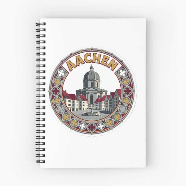 Item preview, Aachen Cathedral Germany Sticker designed and sold by Imaginarium of Chaos falcon88 .