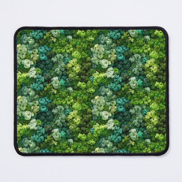 Item preview, Lush Green Moss and Succulents Botanical Pattern designed and sold by NTGUILTY.