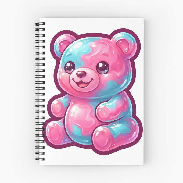 Item preview, Cute Pink and Blue Gummy Bear Candy designed and sold by Rariks.