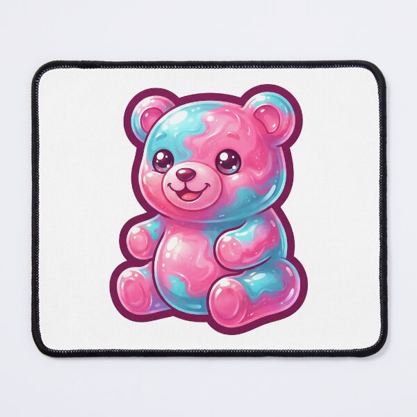 Item preview, Cute Pink and Blue Gummy Bear Candy designed and sold by Rariks.