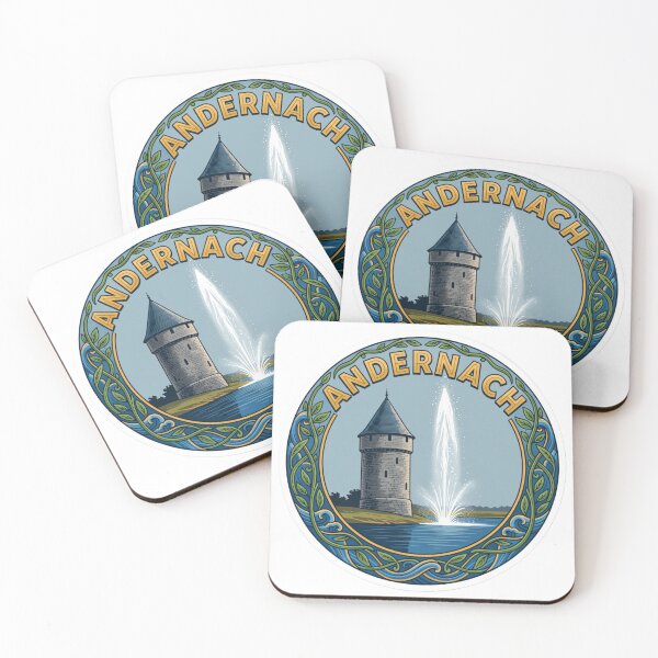 Item preview, Andernach Geyser Germany Sticker designed and sold by Imaginarium of Chaos falcon88 .