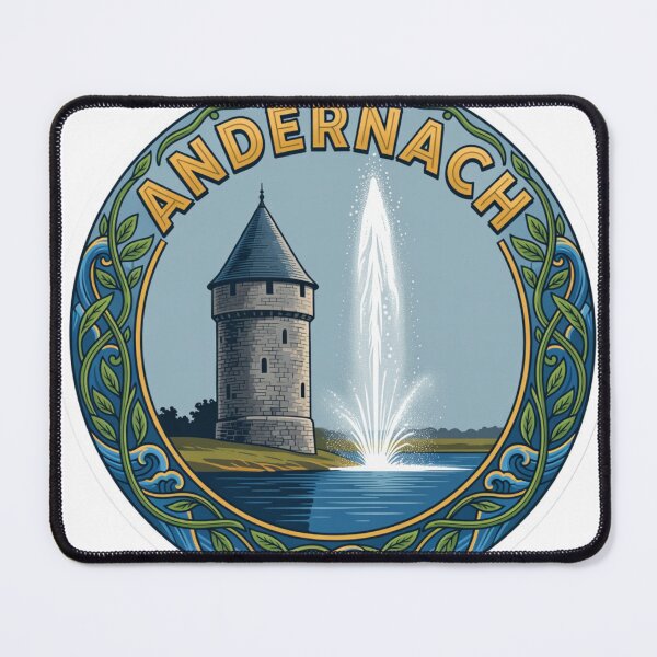 Item preview, Andernach Geyser Germany Sticker designed and sold by Imaginarium of Chaos falcon88 .
