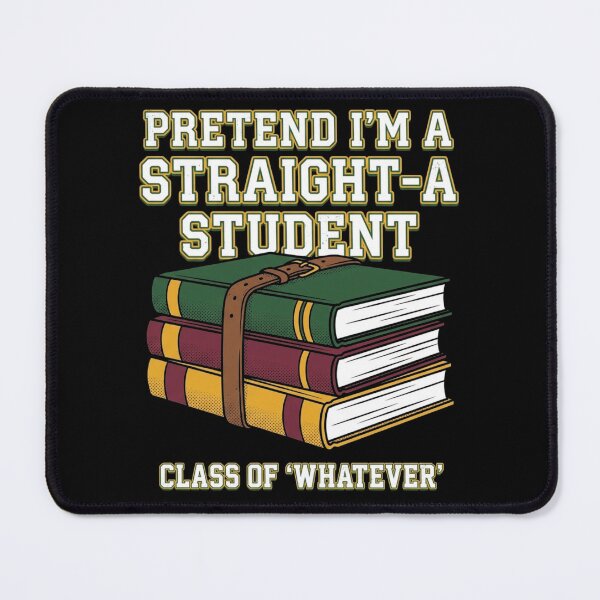 Item preview, Pretend I'm A Straight-A Student Lazy Halloween Costume College Books T-Shirt designed and sold by TeNovaStudio ⭐⭐⭐⭐⭐.