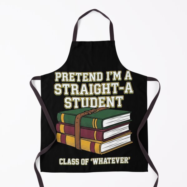 Item preview, Pretend I'm A Straight-A Student Lazy Halloween Costume College Books T-Shirt    designed and sold by TeNovaStudio ⭐⭐⭐⭐⭐.