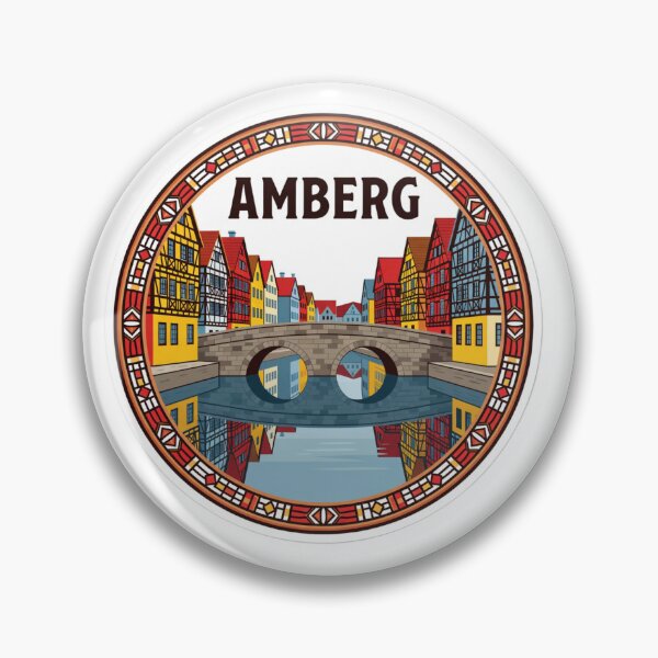 Item preview, Amberg Canal Germany Sticker designed and sold by Imaginarium of Chaos falcon88 .