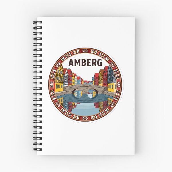 Item preview, Amberg Canal Germany Sticker designed and sold by Imaginarium of Chaos falcon88 .