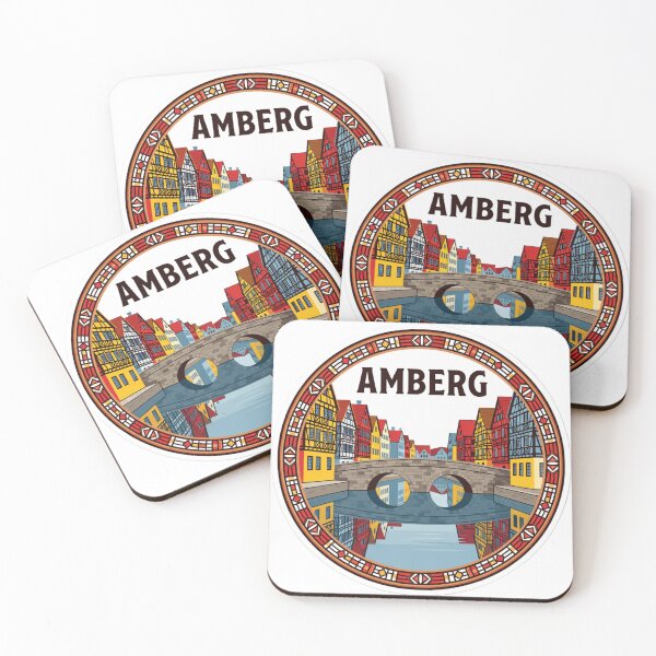 Item preview, Amberg Canal Germany Sticker designed and sold by Imaginarium of Chaos falcon88 .