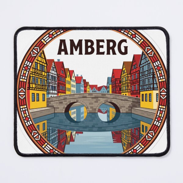 Item preview, Amberg Canal Germany Sticker designed and sold by Imaginarium of Chaos falcon88 .