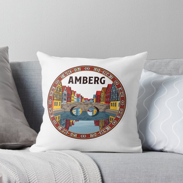 Item preview, Amberg Canal Germany Sticker designed and sold by Imaginarium of Chaos falcon88 .