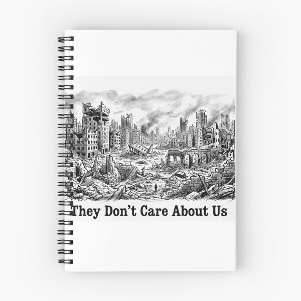 Item preview, city ruins They don't care about us designed and sold by chubi1616.