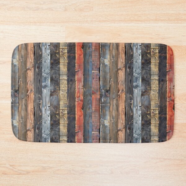 Item preview, Rustic Reclaimed Painted Wood Planks Pattern designed and sold by NTGUILTY.