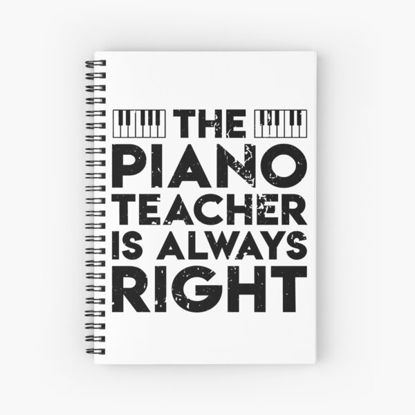 Item preview, Funny Piano Teacher Is Right piano teachers and piano students gift designed and sold by Flo991990.