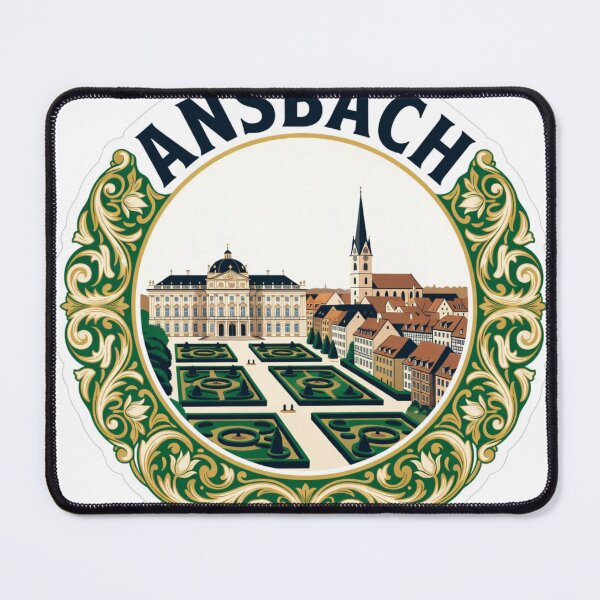 Item preview, Ansbach Palace Germany Sticker designed and sold by Imaginarium of Chaos falcon88 .