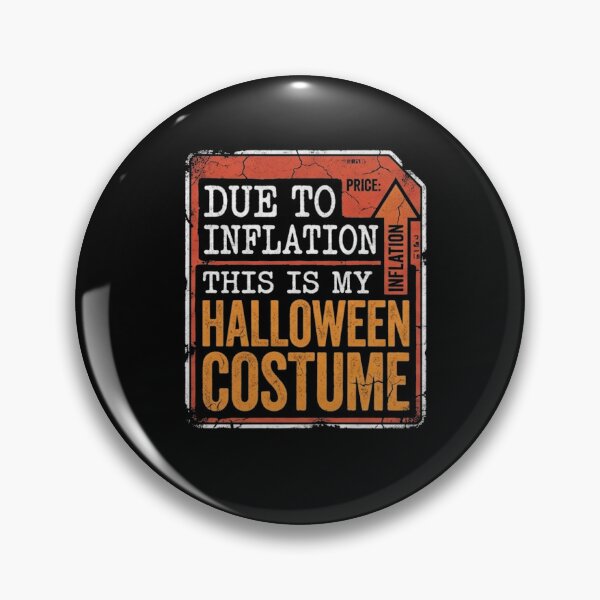 Item preview, Due To Inflation This Is My Halloween Costume Funny Sarcastic Price Tag T-Shirt    designed and sold by TeNovaStudio.