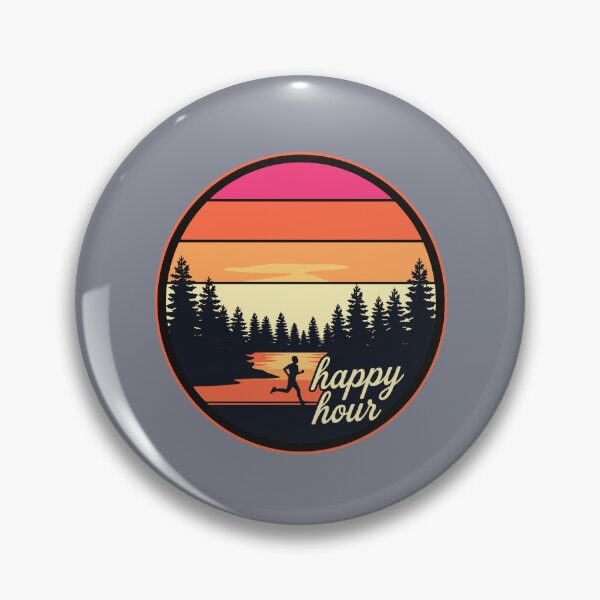 Item preview, Happy Hour Running Jogger Fitness Athlete designed and sold by SofiBlair.