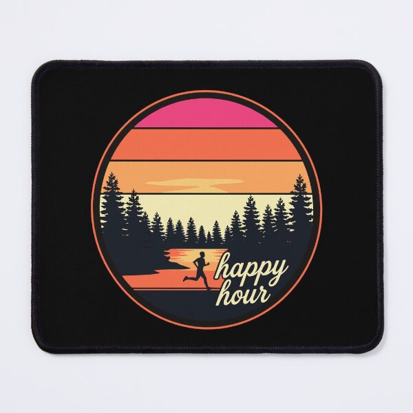 Item preview, Happy Hour Running Jogger Fitness Athlete designed and sold by SofiBlair.