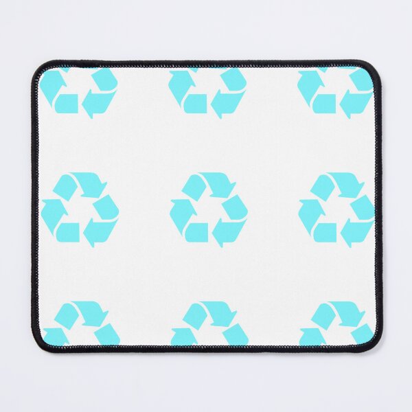 Item preview, Recycling Symbol Pastel Blue Sticker Pack/Sheet- Small Size designed and sold by SlimyFish.