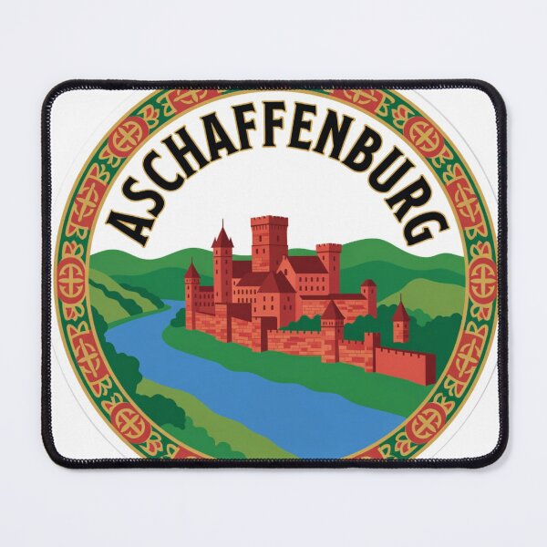 Item preview, Aschaffenburg Castle Germany Sticker designed and sold by Imaginarium of Chaos falcon88 .