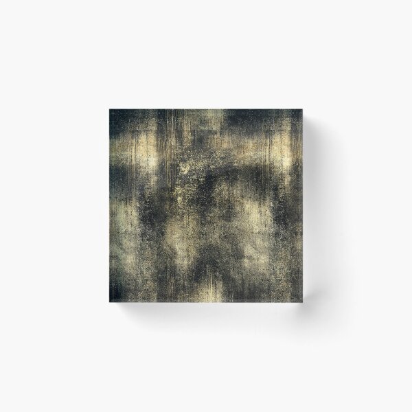 Item preview, Weathered Gold and Black Grunge Plaster designed and sold by Piotrek0001.