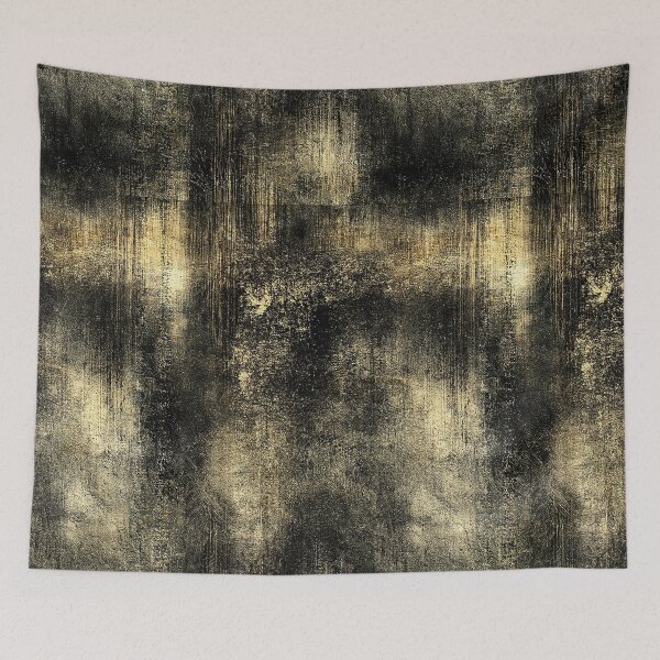 Item preview, Weathered Gold and Black Grunge Plaster designed and sold by Piotrek0001.